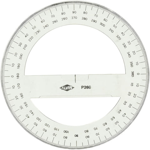 Protractor, full circle. Required for Introduction to Forestry